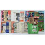 Football Memorabilia; A collection of assorted football programmes and memorabilia to include: