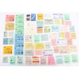 A collection of assorted football tickets to include: various Tottenham aways, 1960's to 90's;