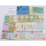 Football Tickets; A collection of assorted football tickets, mostly Tottenham Hotspur interest: v.