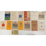 A collection of assorted pre and post war rugby programmes, mostly Home Nation interest, together