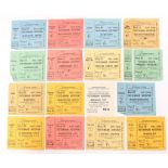 Tottenham Memorabilia; A collection of assorted Tottenham tickets to include: Newcastle United 6/9/