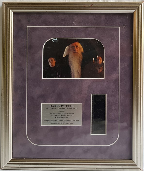 Harry Potter and the Chamber of Secrets, two original limited edition filmcels, each framed with - Image 3 of 4