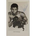 Sport/Boxing interest: A collection of signed boxing postcards and photo-cards, to include: Floyd