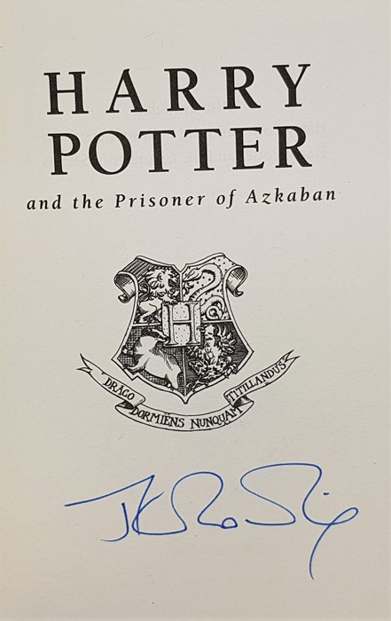 Rowling (J.K), a signed box set of Harry Potter books in single five volume publishers card slip - Image 8 of 10