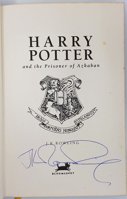 Rowling (J.K), Harry Potter and The Prisoner of Azkaban, London: Bloomsbury Publishing PLC, 1999, - Image 2 of 2