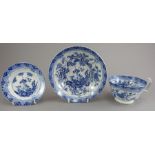 A group of early nineteenth century blue and white transfer-printed Spode Japan pattern pieces, c.