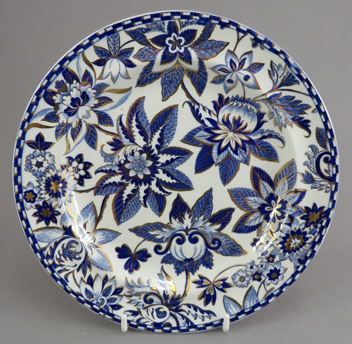 ****ENTER INTO DEC FA********An early nineteenth century blue and white transfer-printed Spode