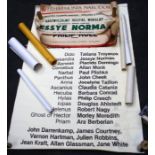 A collection of promotional posters relating to the performance of the late Jessye Norman Formally t
