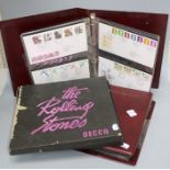 Decca, The Rolling Stones. Box set, R.S 30.002 B, five record set, 1963 - 65, together with two albu