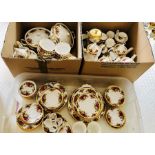 An old country roses Royal Albert bone china tea set (3 boxes)