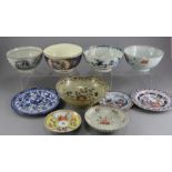 A study collection of eighteenth and nineteenth century ceramics. To include: pearlware,