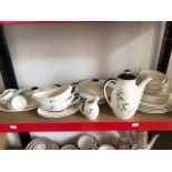 Royal Doulton Bamboo pattern dinner and tea wares