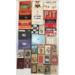 Vintage card games collection.