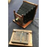 A Bellows plate camera