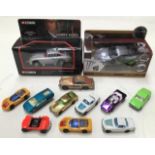 Corgi Rockets collection including Aston Martin DB6, The Saint’s Volvo and the rare lime green