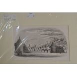 A collection of assorted 19th Century and later etchings, comprising Cornwall, Etwall Hospital