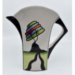 Lorna Bailey- a Fantasia Cottage jug, signed to base,  height approx. 20.5cm Condition report: Good-