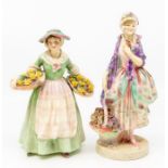 Two early 20th Century Royal Doulton figures to include: Phyllis, HN1420 Registration no: 755940 and
