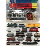Railway: Hornby Train Sets, all incomplete but all contain Engines and rolling stock. Flying