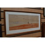 Henry Stanton Lynton (fl 1886-1900) four watercolours depicting desert scenes, with a camel and