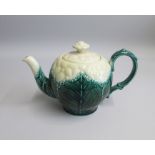 A Wedgwood ‘Cauliflower Wear’ Teapot and cover. Reproduced in the 20th century from an original