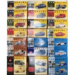 Collection of Vanguard die cast vehicles including three two model sets.
