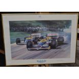 Michael Turner, Winning Combination signed print, dated Jan 88, signed to lower right, 51 x 33 cms