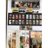 Assorted vintage toys etc. Including Britain’s plastic animals, Matchbox Yesteryear Bentley and