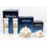 An Aynsley 'Cottage Garden' collection of ceramics, all with original boxes