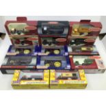 Die cast collection of Corgi Trackside vehicles including three showman’s engines from the Steam