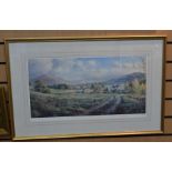 Three limited edition prints: Rex N Preston landscapes (x2); John S Gibb, Carnforth Station