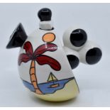 Lorna Bailey- a Tropicana teapot, signed to base, height approx. 15.5cm Condition report: Good- no