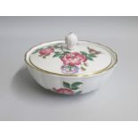 A Wedgwood Bone China ‘Murray’ Bowl and cover, decorated with ‘The Charnwood’ design Date: Late 20th