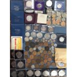 UK and World Coins, includes Crowns 1890, 1935, 1951 Double Florins 1887, 1890 with a small amount