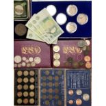 UK coin collection, includes small amount of pre 20 and pre 47, Board of Education large bronze