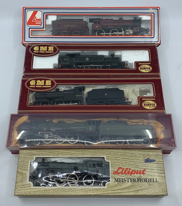 Locomotives: A collection of assorted boxed OO gauge locomotives, to comprise: Lima 205119 MWG;