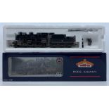 Bachmann: A boxed, Bachmann, OO gauge locomotive and tender, Ivatt Class 2MT, 46443, BR Late