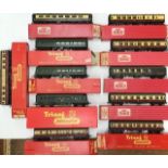 Triang: A collection of assorted boxed Triang and Hornby coaches, together with three unboxed Triang