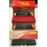 Triang: A boxed Triang R59S, 2-6-2 Tank Loco, R.357 Aia-Aia Diesel loco, and Hornby Dublo 2330 Bo-Bo