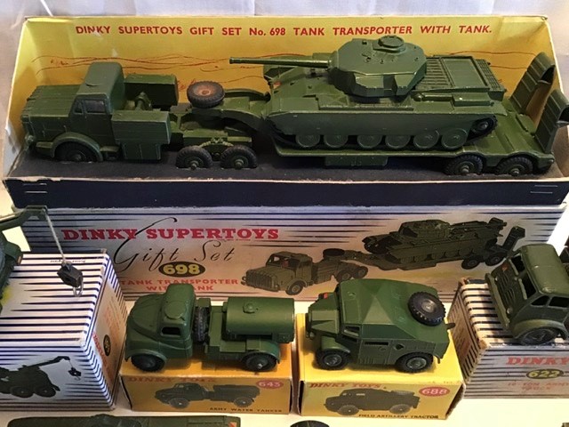 Dinky: A collection of assorted boxed and unboxed Dinky military vehicles to include: Tank - Image 2 of 2