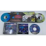 Sega Mega: A collection of three cased Sega Mega CD games to comprise: Dune, 1993; Novastorm,