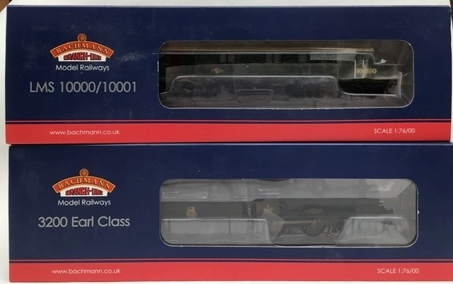 Bachmann: A boxed Bachmann OO gauge, LMS 10000 BR Green Lined Orange & Black, 31-995; together