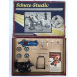 Schuco: A boxed Schuco Studio car construction set. Rare version made late 1950’s. Near complete,