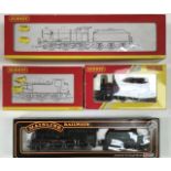 Hornby: A collection of four boxed Hornby OO gauge locomotives to comprise: R2276A BR Fowler,