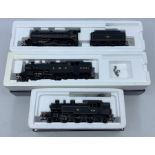 Bachmann: A collection of three boxed Bachmann, OO gauge locomotives, to comprise: Fairburn Tank,