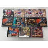Sega Mega: A collection of eleven cased Sega Mega CD games to comprise: Road Avenger, 1993;