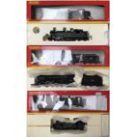 Hornby R 2625 SR 0-4-4T Class M7 Locomotive III, R 2105B BR 2-10-0 class 9F Locomotive, R 2223 BR