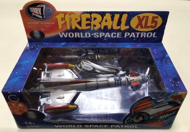 Fireball XL5 die cast model by Product Enterprise, 2003, boxed unopened.