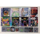 Gameboy, A collection of eight boxed Gameboy games to comrprise: Prophecy: Viking Child; Tennis;