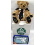 Hermann: A boxed Hermann, Gardener Bear, together with a further boxed Hermann, Concorde Bear,